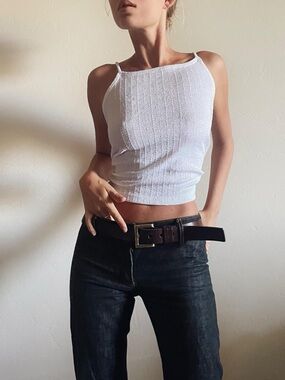 90s White Cami